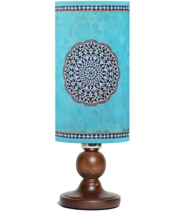 آباژور لیوانی حوض نقاشی پایه چوبی