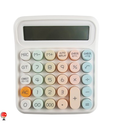 ماشین حساب فانتزی رنگی CTIFREE مدل CL-1034